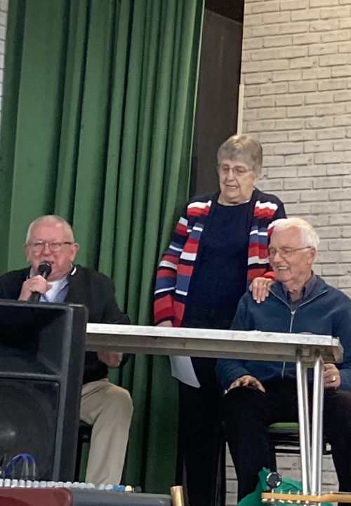 Hand over of the chair